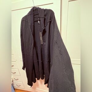 Rundholz knit coat sweater with pockets